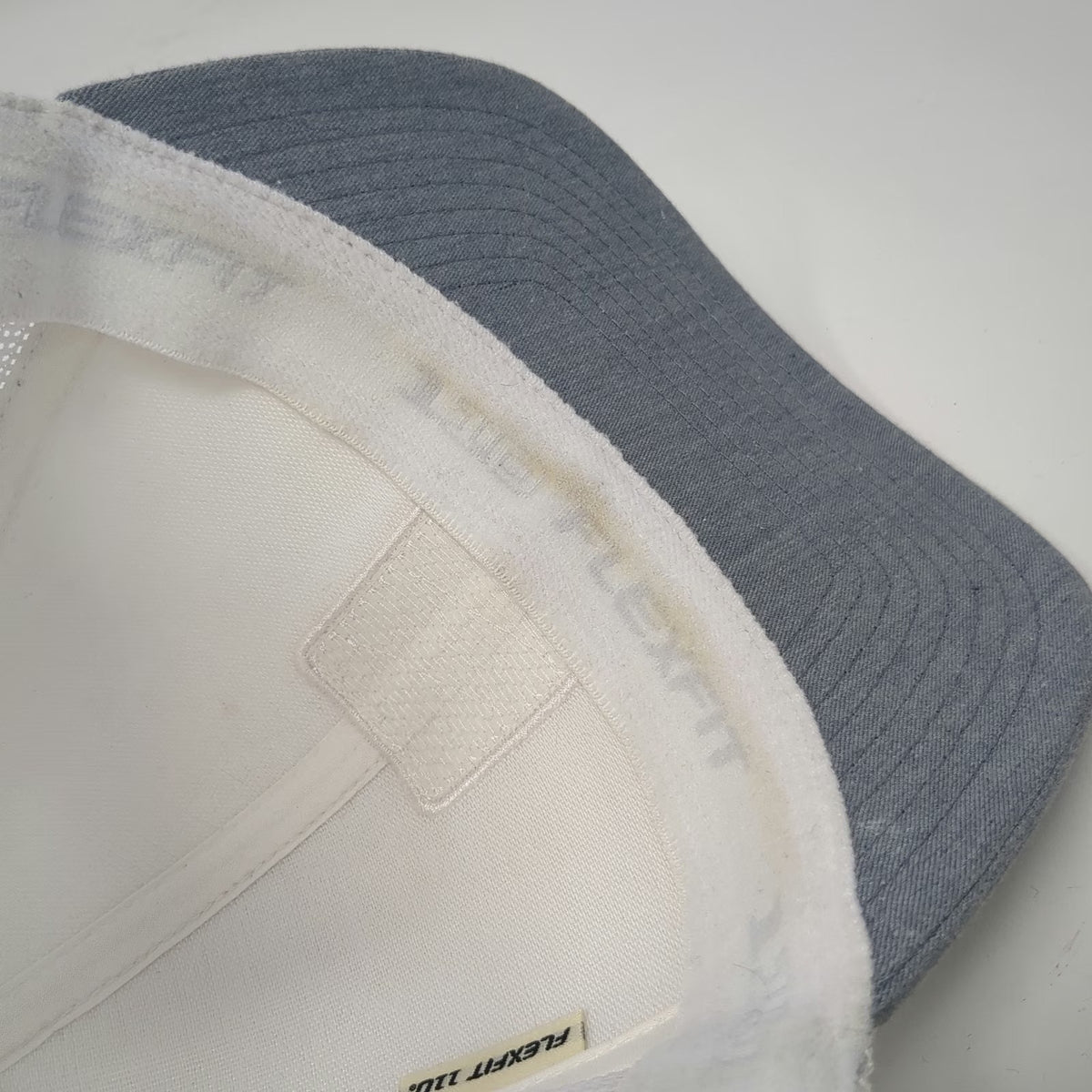 TravisMathew Trucker Hat White One Size Palm Tree Patch Mesh Snapback Golf Cap