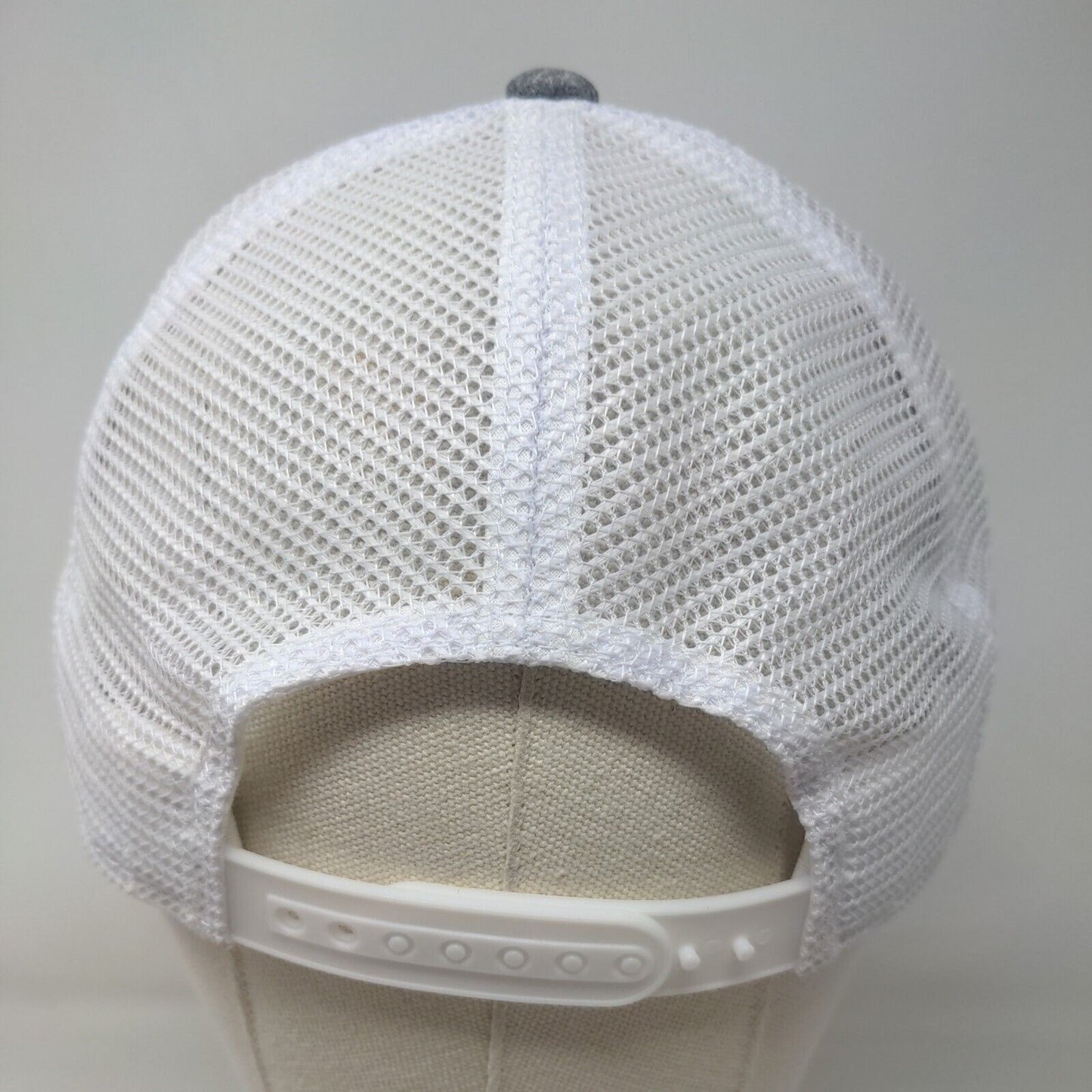 Fanthread Men's Snapback Mesh Back Hat Gray Embroidered Callahan Little Warriors