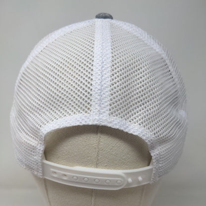 Fanthread Men's Snapback Mesh Back Hat Gray Embroidered Callahan Little Warriors