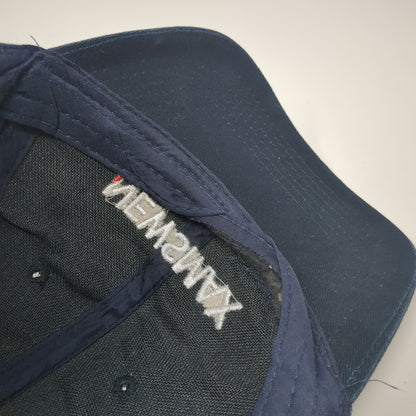 Newsmax Strapback Baseball Cap Blue One Size Adjustable Embroidered 6 Panel