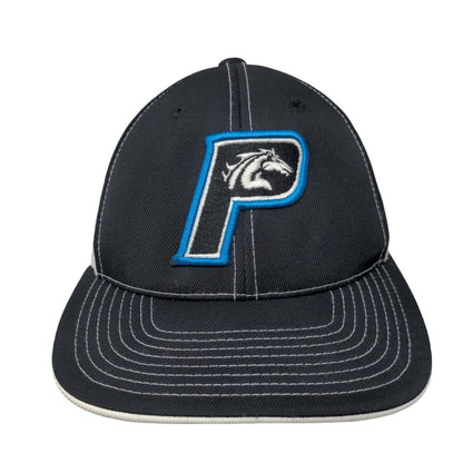 Providence School Fitted Trucker Hat Black S/M Mesh Back Pacific Headwear