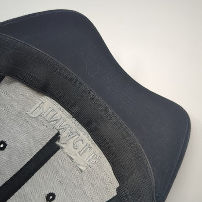 Pinnacle Services Fitted Hat Black XL Embroidered Stretch Vent Holes
