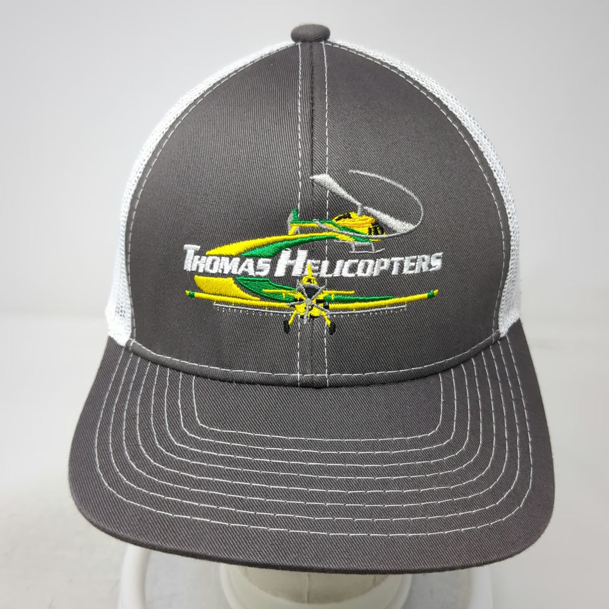 Outdoor Cap Baseball Gray One Size Thomas Helicopters Mesh Strapback Hat