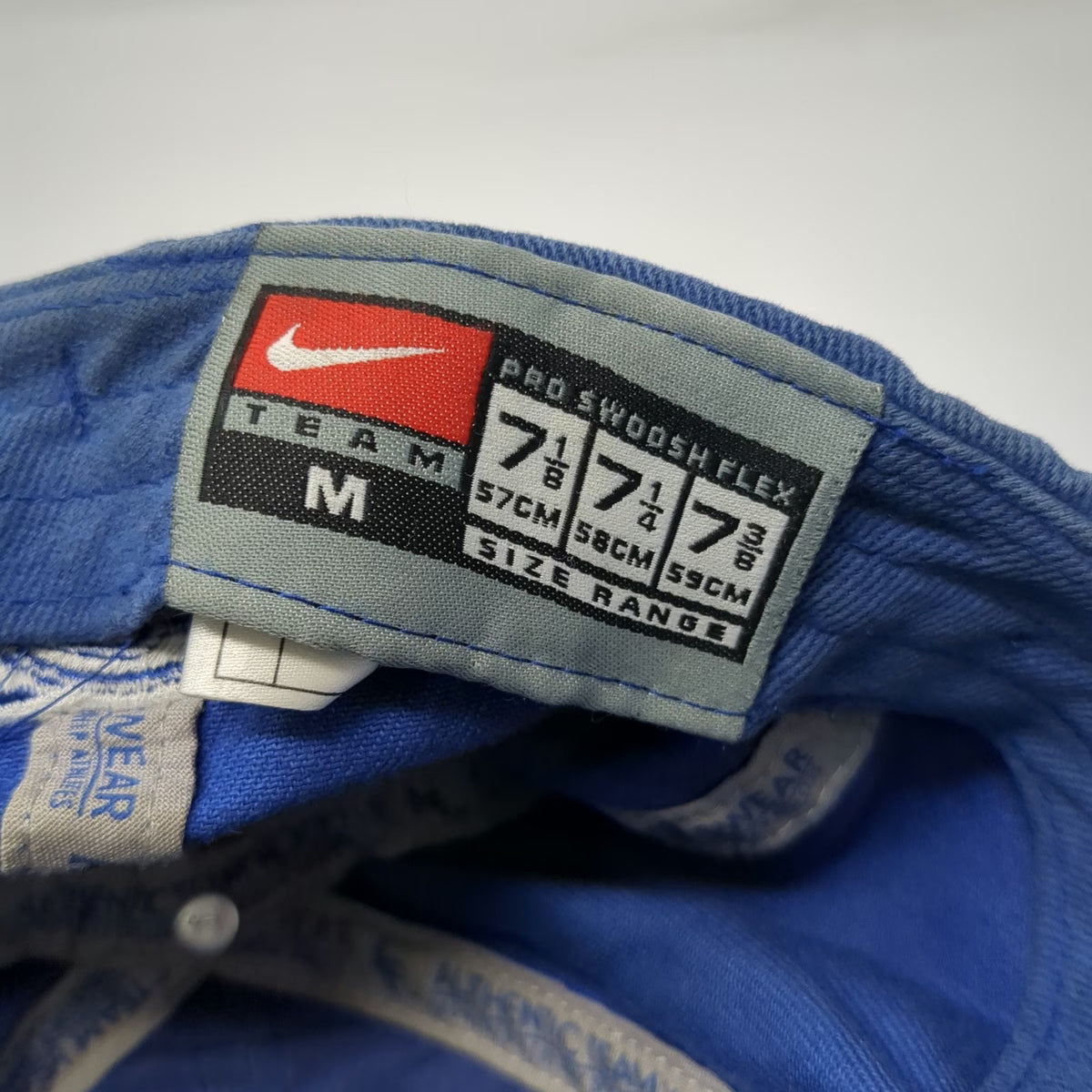 Nike Air Force Falcons NCAA Cap Blue White 7 1/8 Swoosh Flex Mountain West Hat