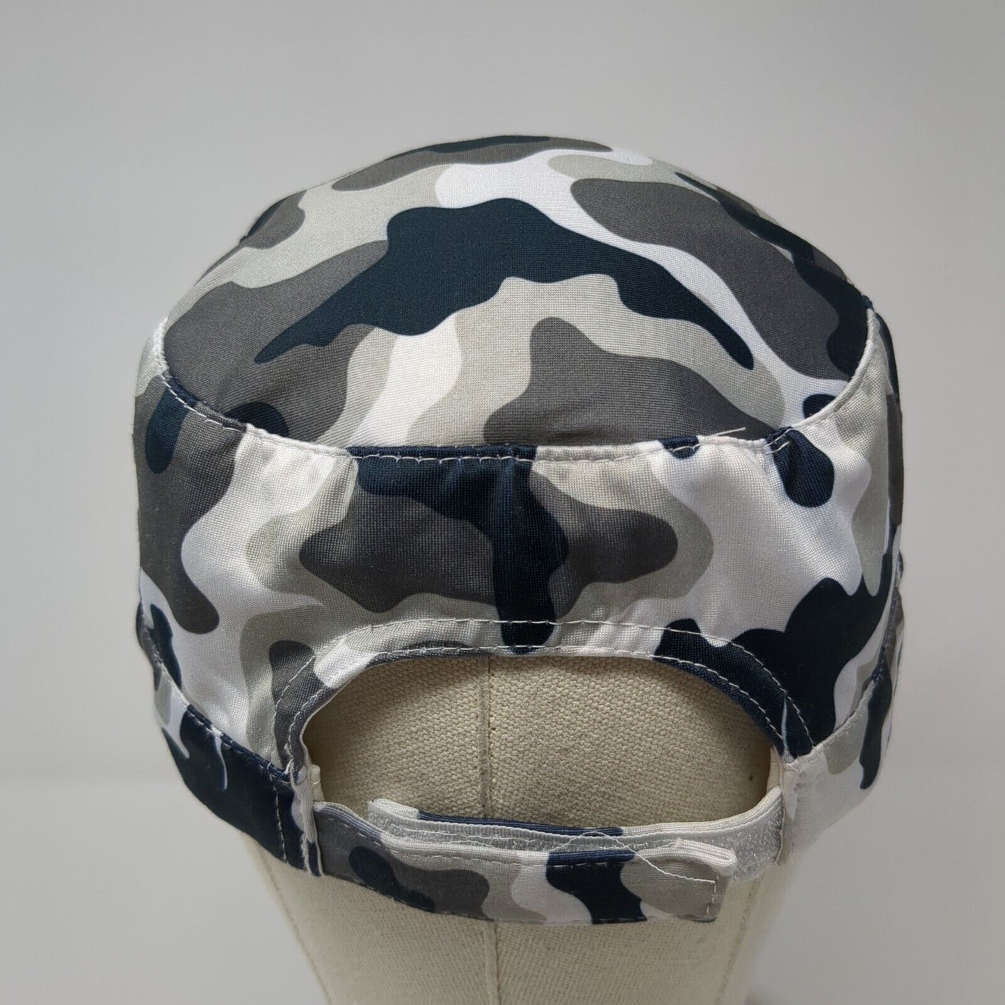 Unbranded Cadet Army Cap Camouflage One Size Adjustable Vented Holes Blank