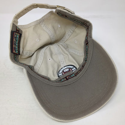Ahead Baseball Cap Beige One Size Falvey's Motors Norwich CT Patch Slideback Hat