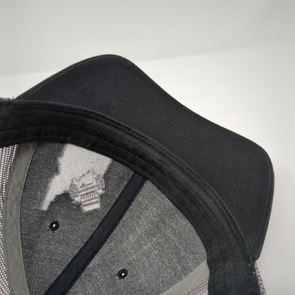 Idaho Snapback Mesh Back Trucker Hat Black One Size Richardson 6 Panel