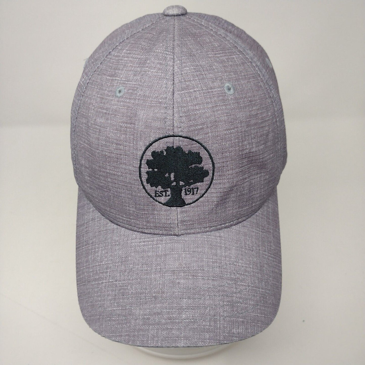 Adidas Climacool Fitted Hat Gray L/XL Embroidered Tree Vent Holes