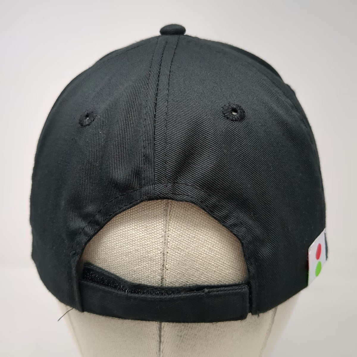 Image Solutions Baseball Cap Black One Size Stop & Shop Tonal Strapback Hat