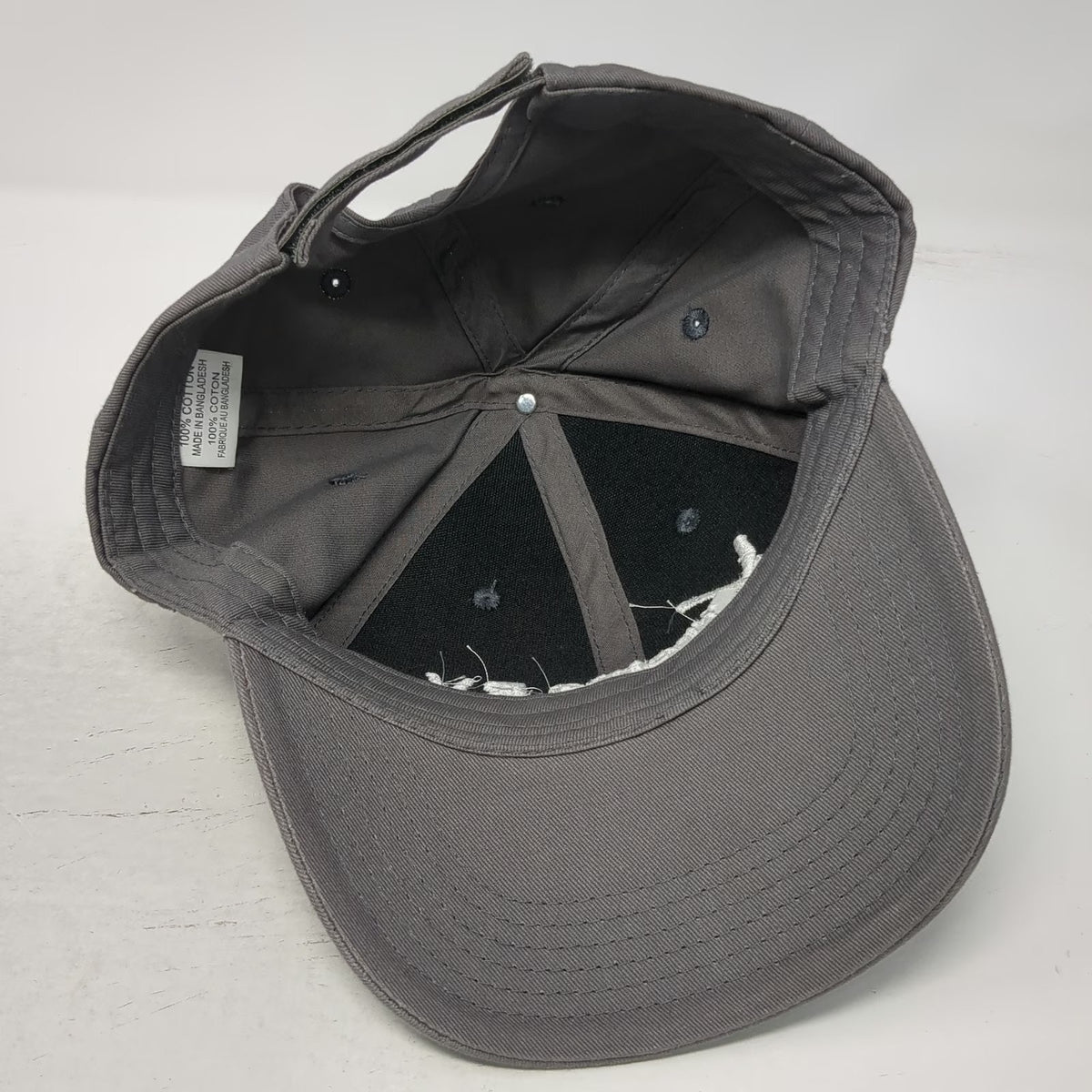 Xtreme RV Baseball Cap Gray One Size Adjustable Strapback Embroidered Logo Hat