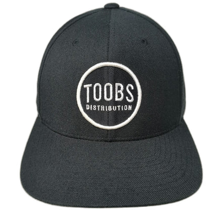 Yupoong Snapback Black One Size TOOBS Distribution Green Underbrim Wool Hat