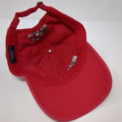 Fireball Cinnamon Whisky Slideback Hat Red One Size 6 Panel Cap America