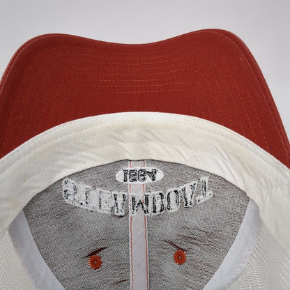 Steamboat 1864 Colorado Snapback Trucker Hat Red OS Adjustable Mesh Back Ouray