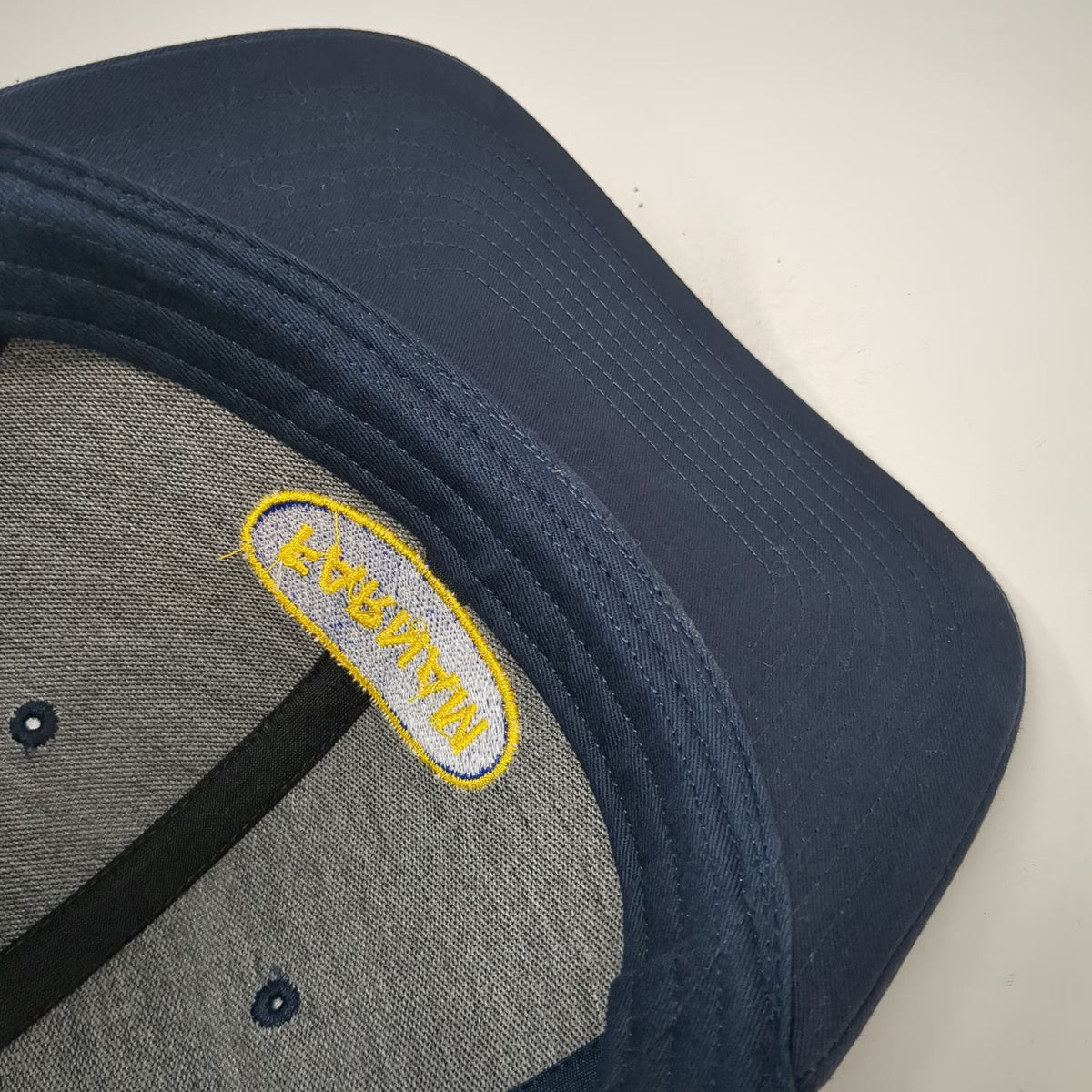 Richardson 112 Trucker Hat Blue One Size Snapback Mesh Back Farnam Patch Logo