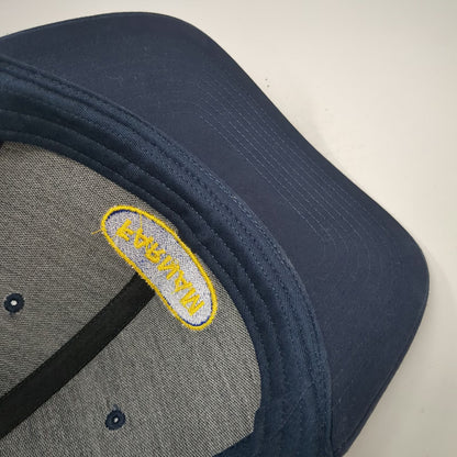 Richardson 112 Trucker Hat Blue One Size Snapback Mesh Back Farnam Patch Logo