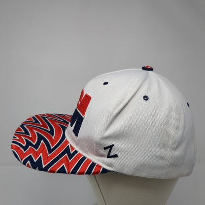 USA Snapback Hat Multicolor One Size Adjustable Embroidered Zephyr