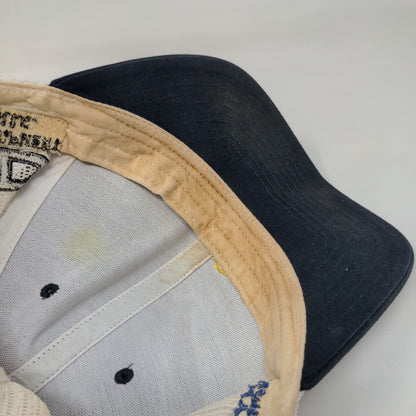 MAY-RHI Hyundai Construction Equipment Mesh Back Trucker Hat Blue One Size