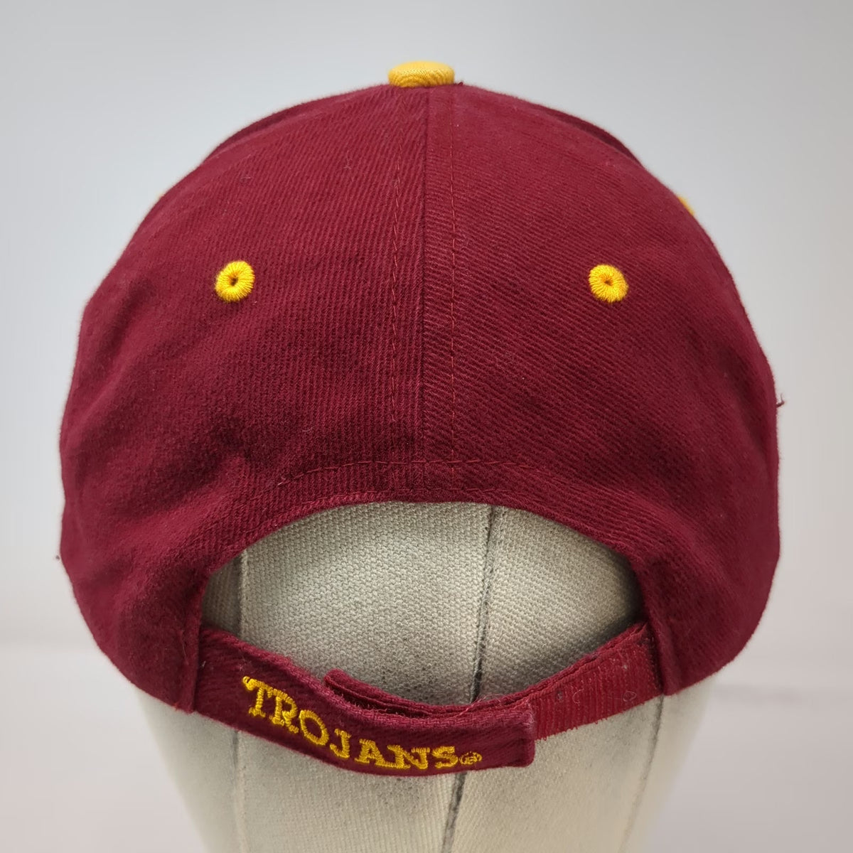 USC Trojans NCAA Signatures Cap Red One Size Strapback Yellow Sandwich Bill Hat