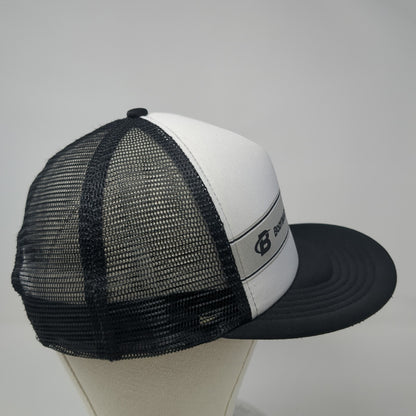 Bodybuilding.com Finish First Trucker Hat Black One Size Adjustable Mesh Back