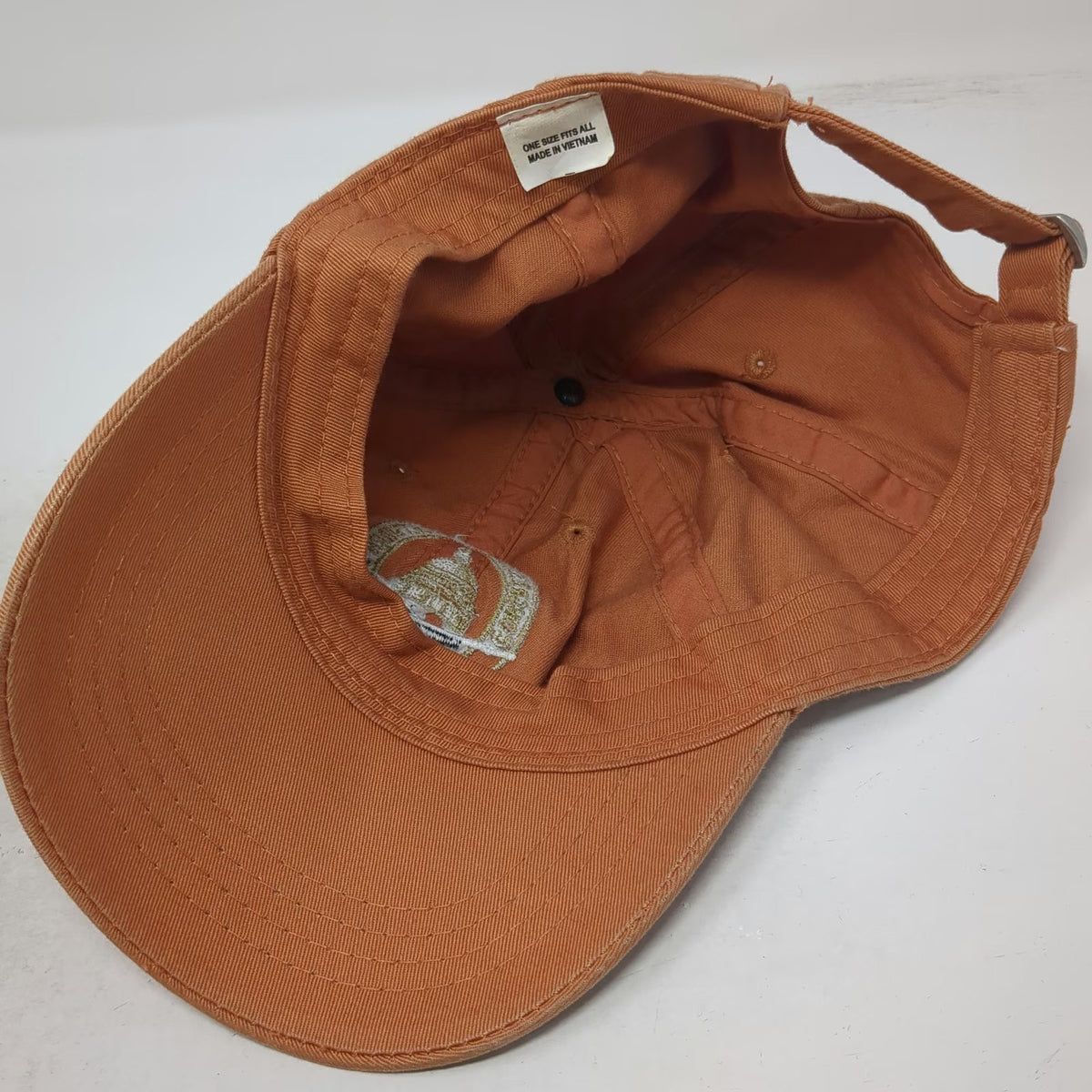 Orange One Size Baseball Cap Congressional Sportsmen's Foundation Slideback Hat