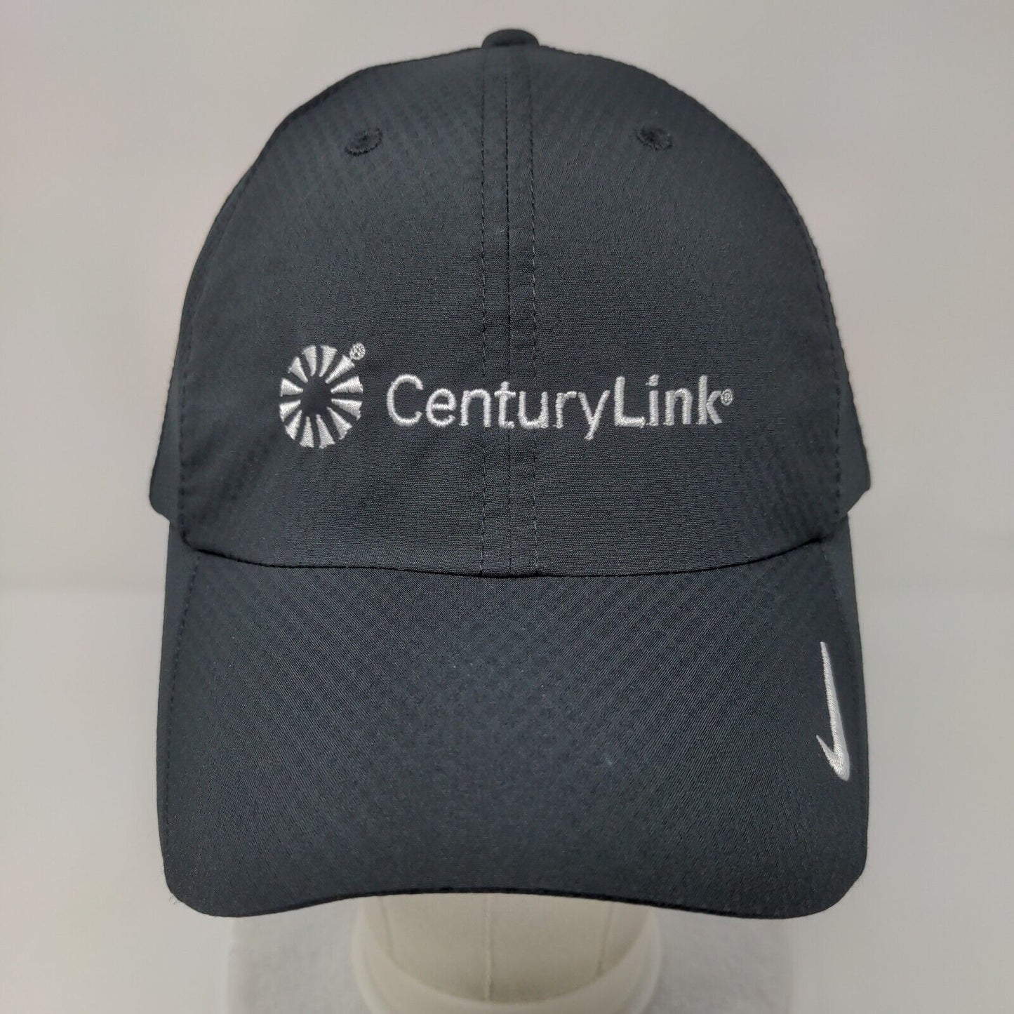 Century Link Strapback Hat Black OSFA Adjustable Embroidered Heritage86 Nike