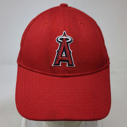 Los Angeles Angels MLB New Era Red One Size Baseball Cap Strapback Halo Logo Hat