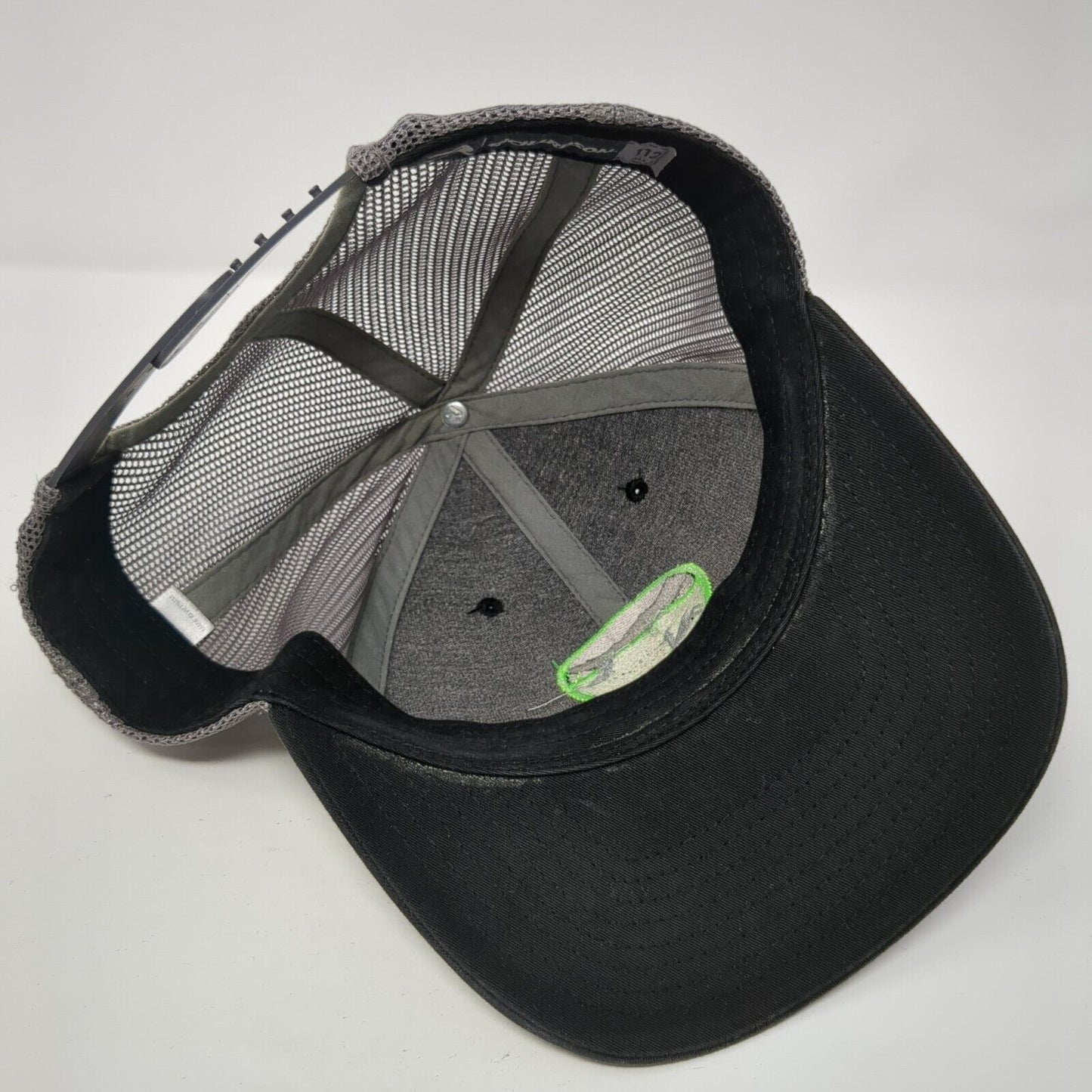 Foothills Physical Therapy Trucker Hat Black One Size Mesh Back 6 Panel