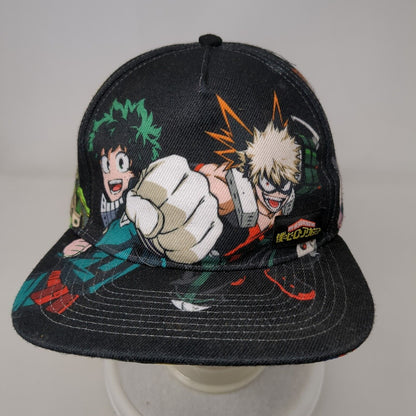 My Hero Academia Snapback Hat Multicolor OSFM Adjustable Anime