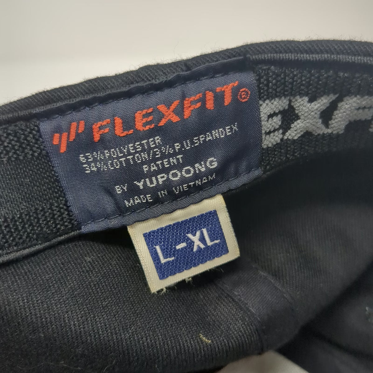 Flexfit Baseball Cap Black XL Tippmann Paintball Embroidered Logo Fitted Hat