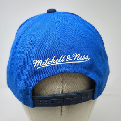 Mitchell & Ness Oklahoma City Thunder NBA Snapback Blue One Size Flat Brim Hat