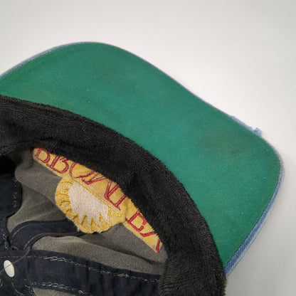 Imperial Headwear Baseball Cap Gray Blue One Size Bromley Vermont Sun Logo Hat