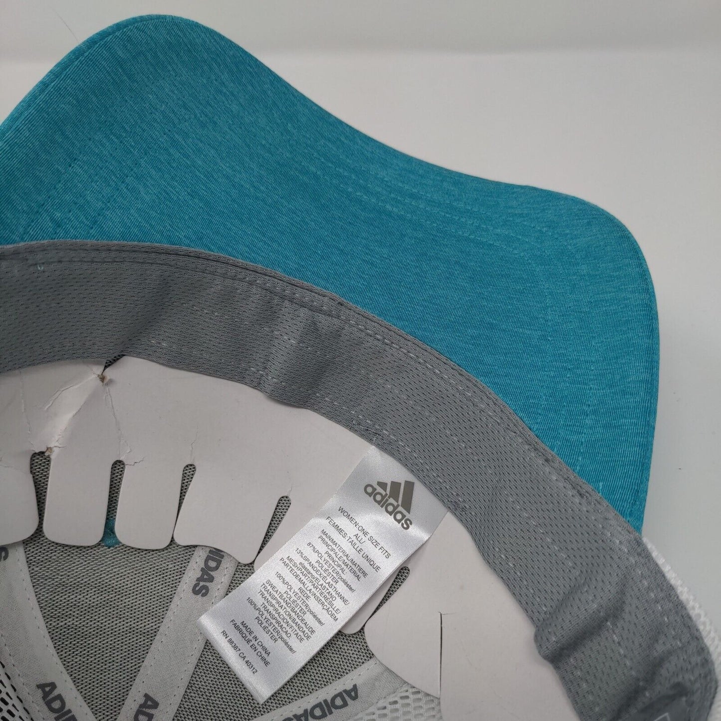 Adidas Women's Snapback Trucker Golf Hat Blue OSFW Adjustable Mesh Back W/Tags