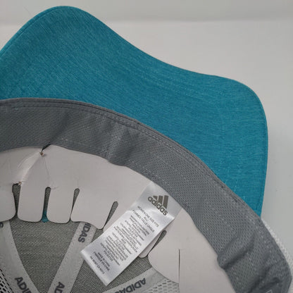 Adidas Women's Snapback Trucker Golf Hat Blue OSFW Adjustable Mesh Back W/Tags