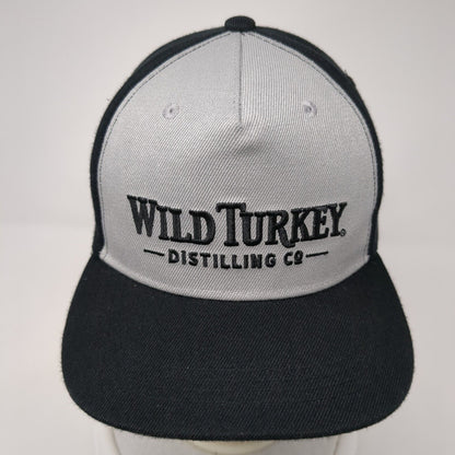 Wild Turkey Distilling Co Snapback Hat Black One Size Adjustable