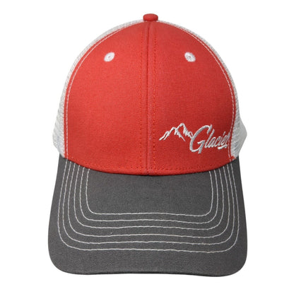 Glacier Snapback Mesh Back Trucker Hat Multi One Size Colorblock