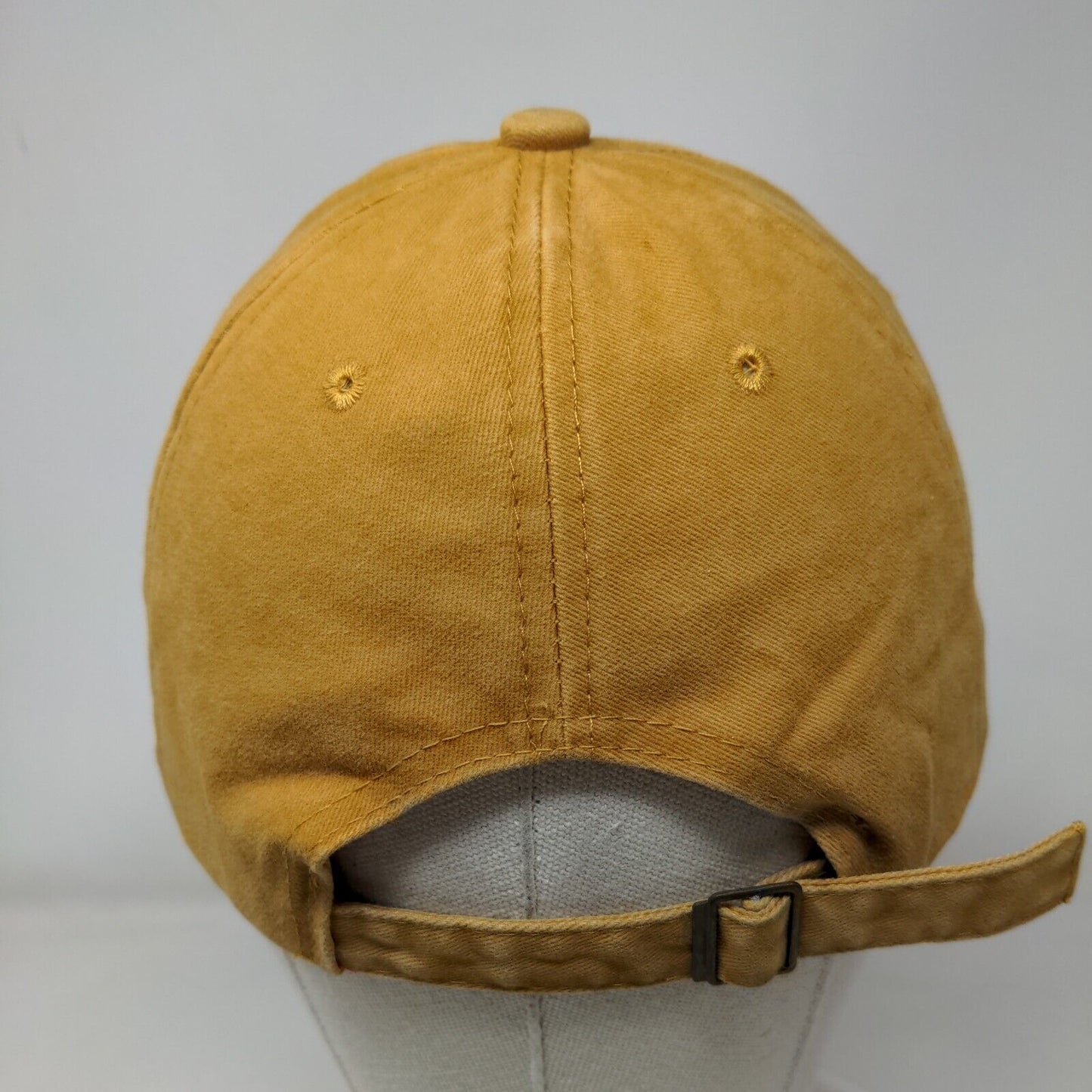Nassau B.A. Beach Scene Est 73 Slideback Hat Yellowish-Tan One Size Adjustable