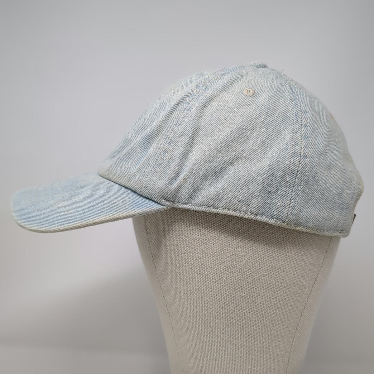 Universal Thread Baseball Cap Blue One Size Denim Slideback Unstructured Hat