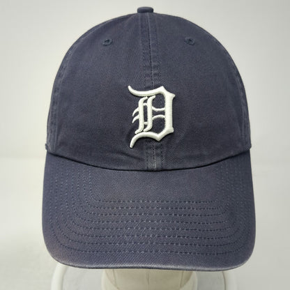 Detroit Tigers MLB Twins Enterprise Baseball Cap Blue M Fitted Cotton Script Hat