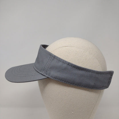 Unbranded Sun Visor Hat Gray OSFA Adjustable Lightweight Outdoor Blank
