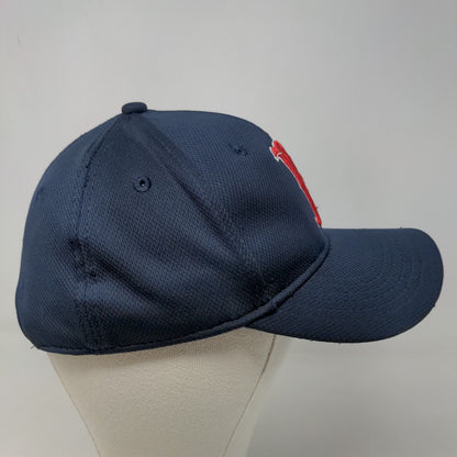 Team MLB Boy's Strapback Hat Blue Embroidered Boston Red Sox Logo Adjustable