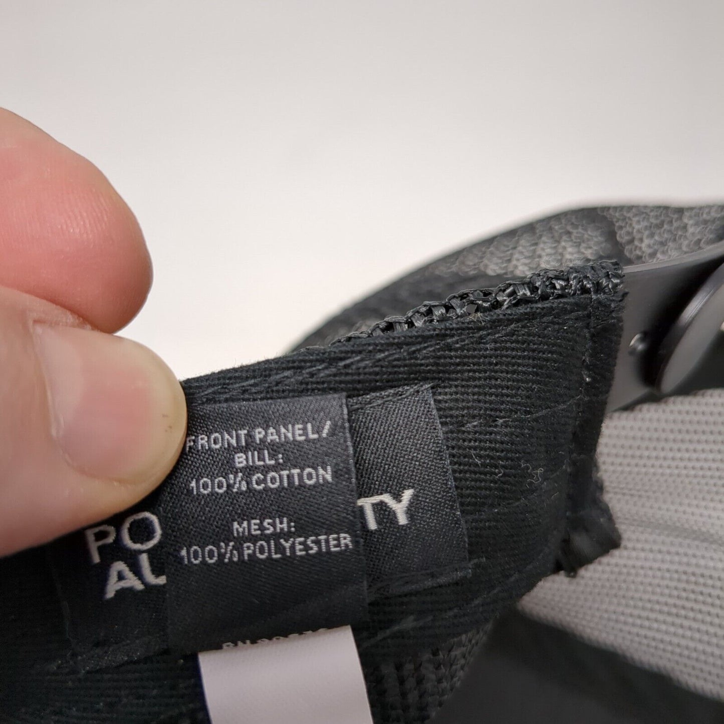 Boise Racquet and Swim Club Snapback Trucker Hat Black OSFA Mesh Back