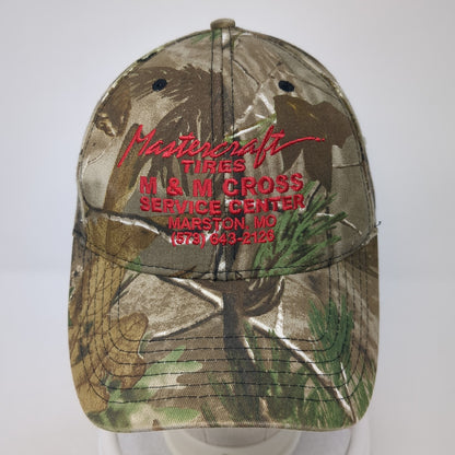 Mastercraft Tires Strapback Hat Multi One Size Camo Hunting Cap America