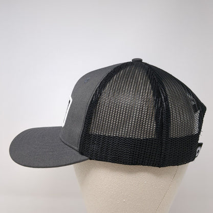 Russell Worldwide Snapback Trucker Hat Gray One Size Mesh Back The Boat Monkey
