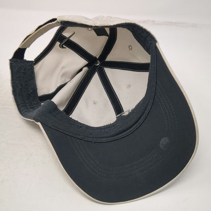 Nike Baseball Cap Beige One Size Strapback Swoosh Camas Meadows Golf Course Hat