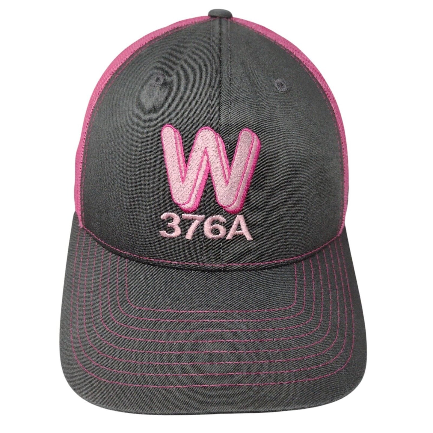 W376A Ontario OR Snapback Trucker Hat Multi OSFA Mesh Back Colorblock