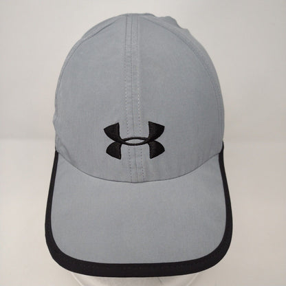 Under Armour Strapback Hat Gray OSFA Embroidered Logo Adjustable