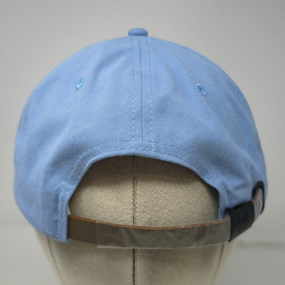 Imperial 5 Panel Blue One Size Hat AJGA Golf Est 1978 Rope Leather Strap Cotton