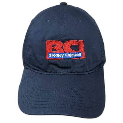 Nike Baseball Cap Blue Red White One Size Dri-FIT Bradley Caldwell BCI Logo Hat