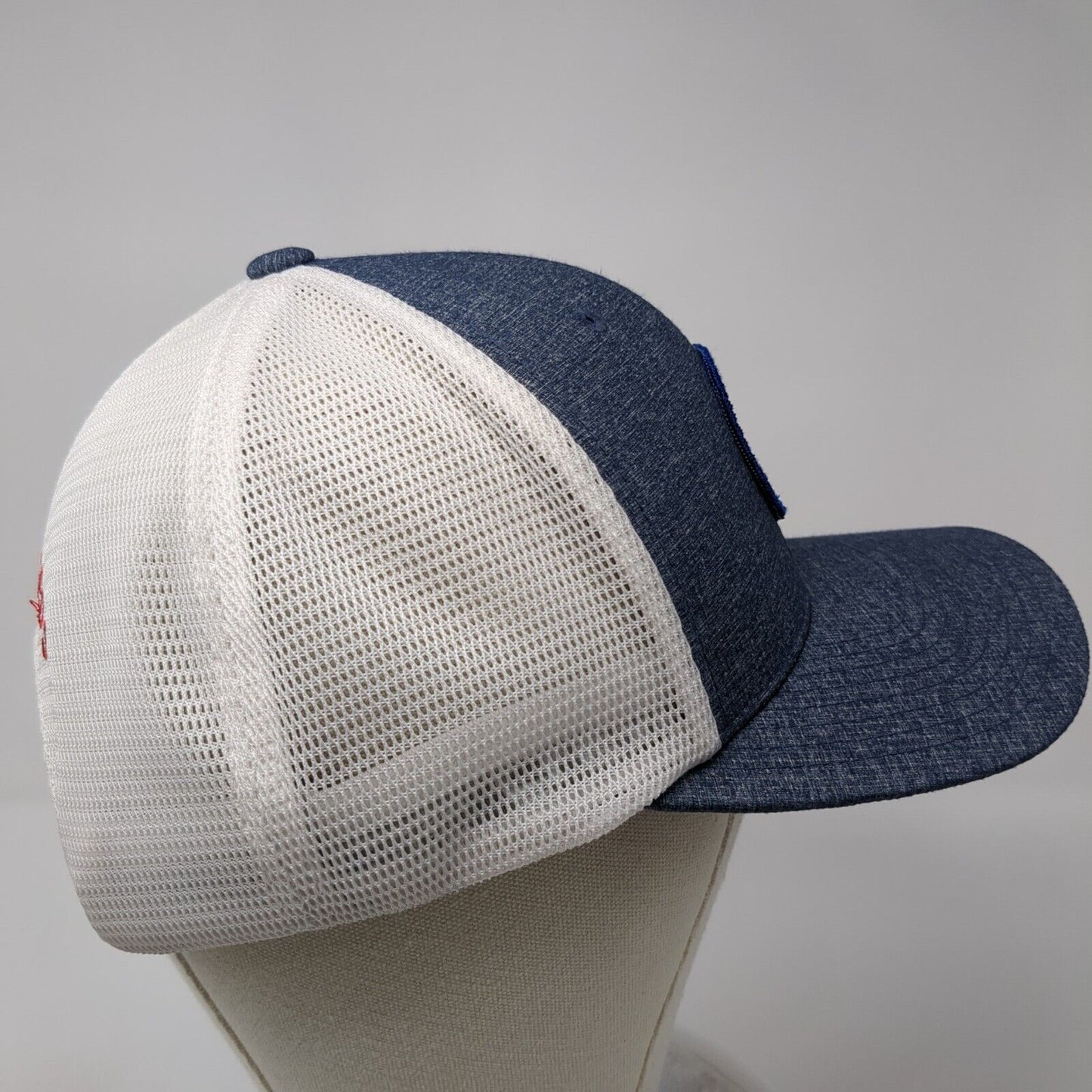 ACH Seeds Snapback Trucker Hat Blue One Size 110 Flexfit Mesh Back Cap America