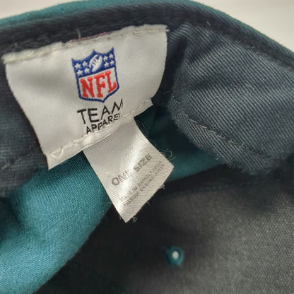 Philadelphia Eagles NFL Team Apparel Green One Size Strapback Embroidered Hat